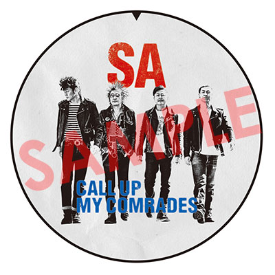 NEW ALBUM「CALL UP MY COMRADES」購入特典情報 | SA (エスエー／aka.Samurai Attack)  Official Web Site